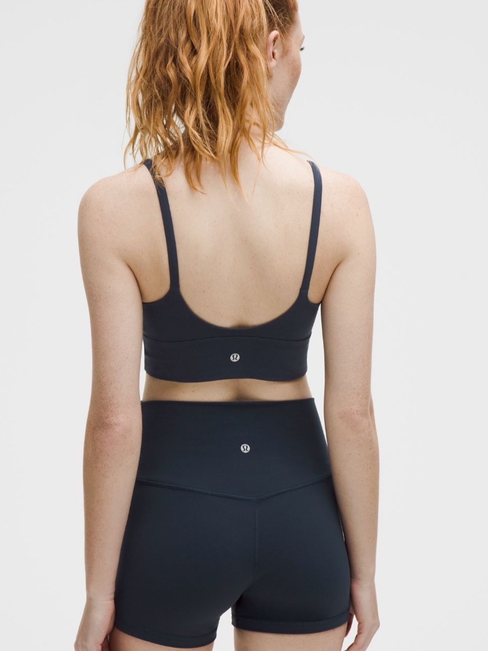 Lululemon focuser bra C/D navy size medium. Good used condition. - Picture 2 of 5